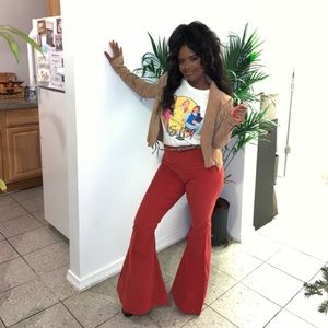 Flower Child Bell Bottom Pants